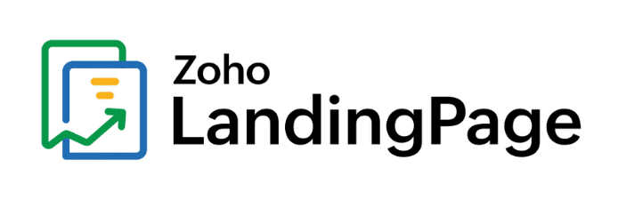 Zoho LandingPage logo – Tekaxis landing page design for marketing campaigns