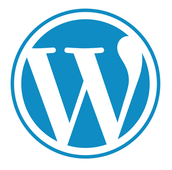 WordPress logo – Tekaxis website design and development agency