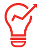 Light bulb idea icon – Tekaxis creative innovation and design 